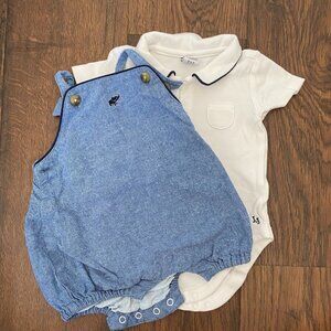 Janie & Jack w/ shoes, 0-3m